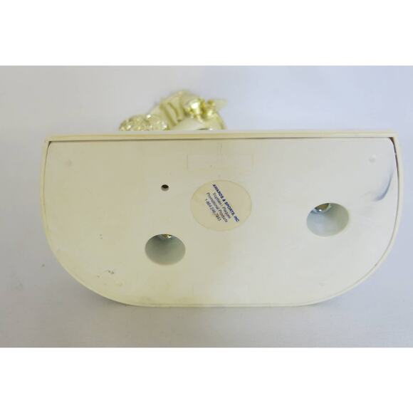 VINTAGE 2001 Cheerleading Trophy School Sports Pom Poms Megaphone White Base - Picture 7 of 7